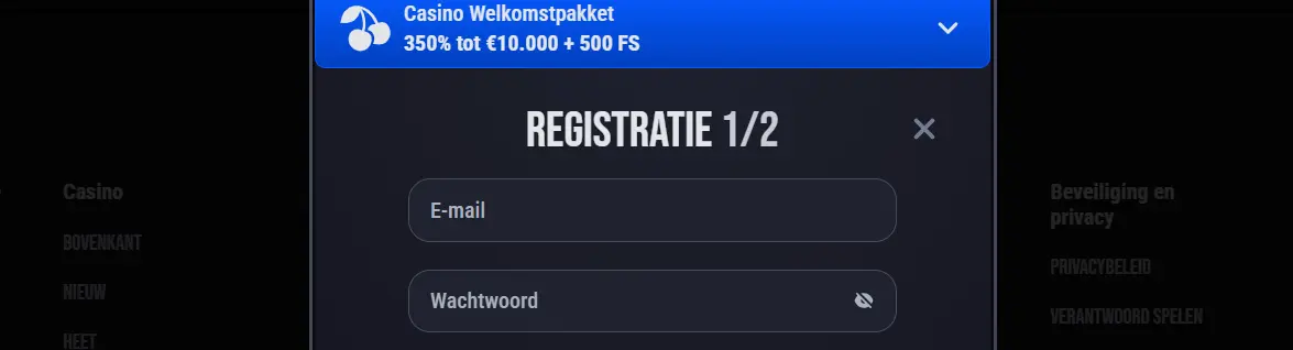 slim king casino registratie