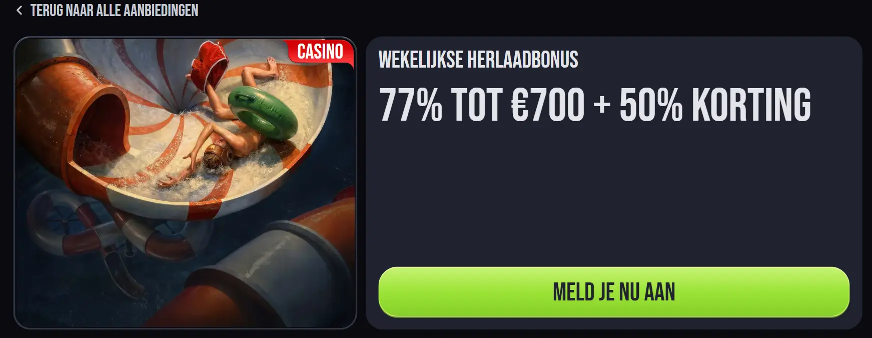 slim king casino reloadbonussen