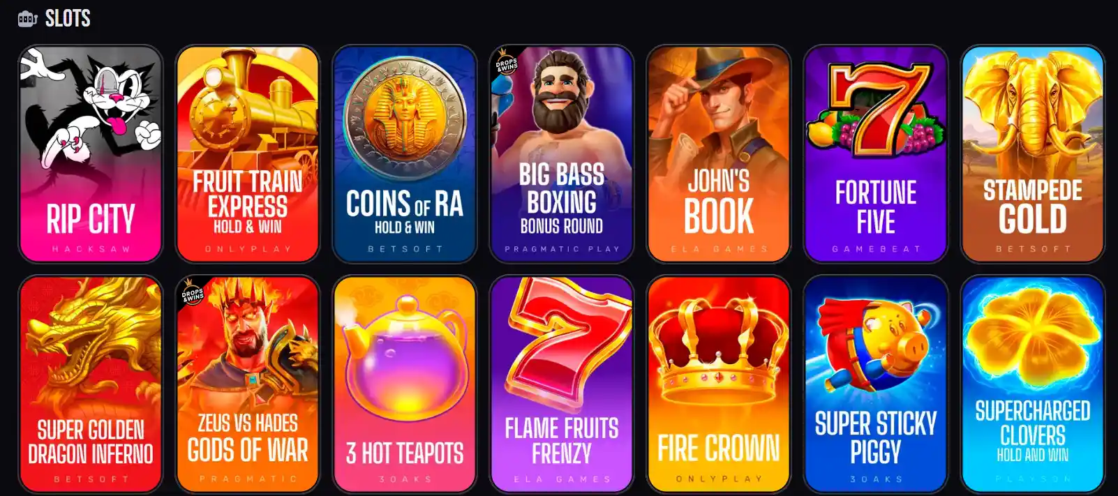 slim king casino slots